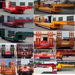 Huayuda  LHY9371TDPA Low flatbed semi-trailer