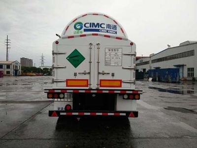 CIMC NTV9401GDYD Low temperature liquid transport semi-trailer