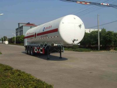 Han Zhong Shen Leng  ZHJ9406GDY Low temperature liquid transport semi-trailer