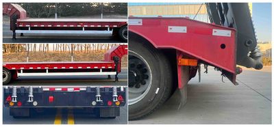 Changxing Automobile CXC9380TDP Low flatbed semi-trailer