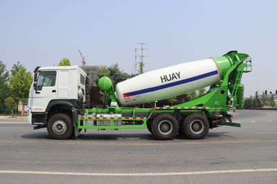 Huadian First Brand Automobile EHY5250GJBZ Concrete mixing transport vehicle