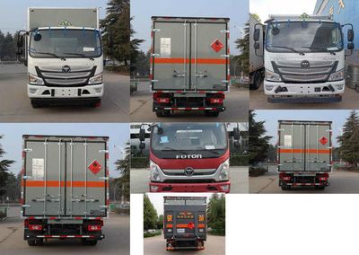 Chunxing  ZZT5081XRQ6 Flammable gas box transport vehicle