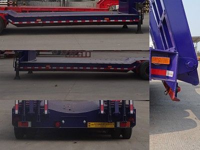 Shunyun  HYY9354TDP Low flatbed semi-trailer