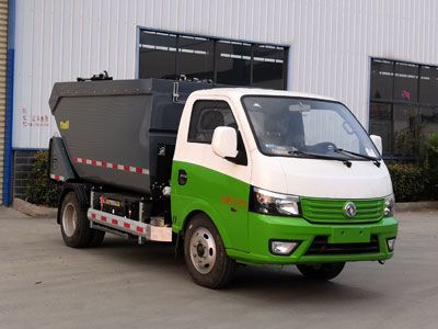 Dongyue  ZTQ5040ZZZE2Y28BEV Pure electric self loading and unloading garbage truck