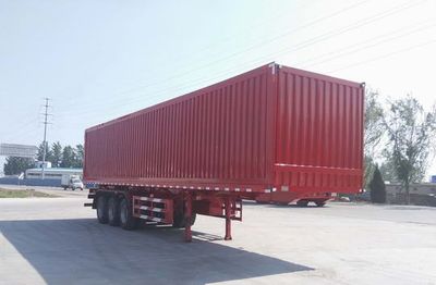 Hualu Yexing brand automobiles HYX9404ZLJ Garbage transfer semi-trailer