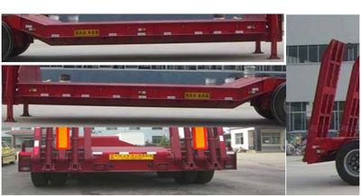 Yangjia  LHL9191TDP Low flatbed semi-trailer