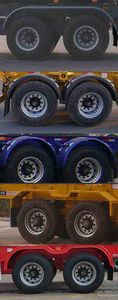 Tonghua  THT9355TWY02 Transport semi-trailer of dangerous goods tank frame