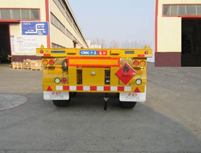 Tonghua  THT9355TWY02 Transport semi-trailer of dangerous goods tank frame