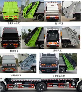 Shaanxi Automobile SX5250ZYSMP6444 Compressed garbage truck