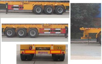 Special transport  DTA9405TWY Transport semi-trailer of dangerous goods tank frame