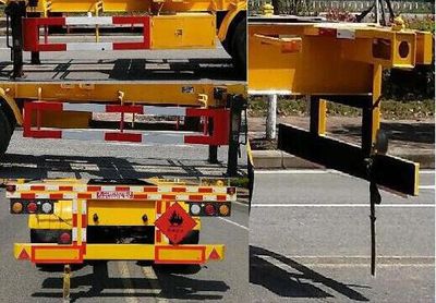 Special transport  DTA9405TWY Transport semi-trailer of dangerous goods tank frame