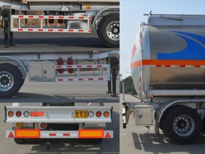 Ouman  HFV9400GRYA Aluminum alloy flammable liquid tank transport semi-trailer