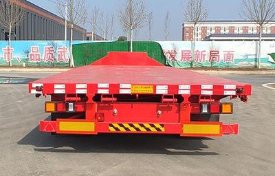 Changlida  GCL9400TDP Low flatbed semi-trailer