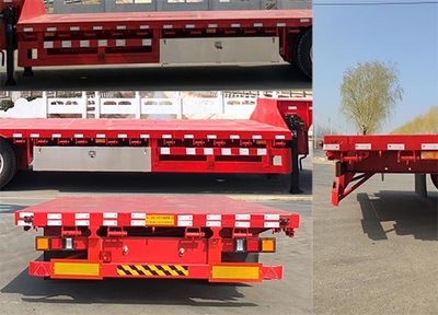 Changlida  GCL9400TDP Low flatbed semi-trailer