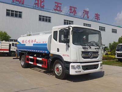 Huatong brand automobiles HCQ5162GPSDFA watering lorry 