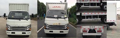 Jianghuai brand automobiles HFC5041XXYPV3K1C1V Box transport vehicle