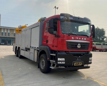 Zhongqi Liwei brand automobiles HLW5250TPS High flow drainage emergency vehicle