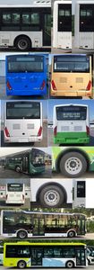 Zhongtong Automobile LCK6108EVG3A19 Pure electric city buses