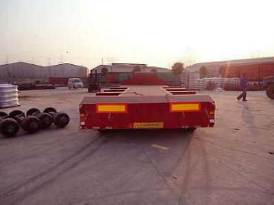 Jinyue  LYD9400TDP Low flatbed semi-trailer