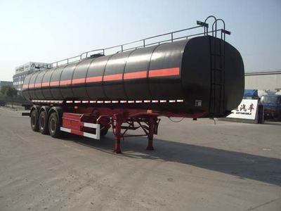 Shengde  ATQ9403GHY Chemical liquid transportation semi-trailer