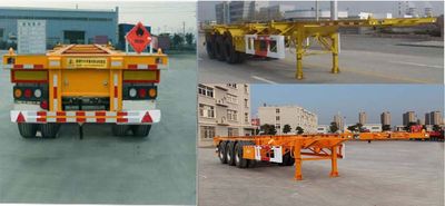 Zhongzhi Huaxing brand automobiles JLQ9401TWY Transport semi-trailer of dangerous goods tank frame