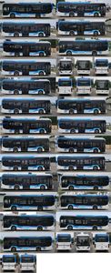 Yutong  ZK6106FCEVG12 Fuel cell low entry city buses