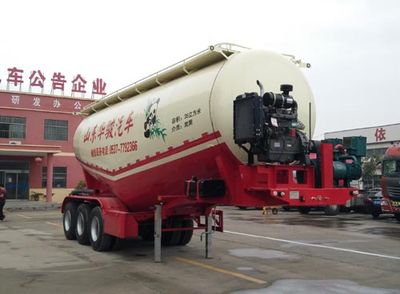 Zhuangyu  ZYC9401GFL Medium density powder material transportation semi-trailer