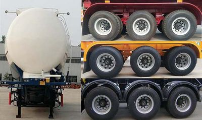 Zhuangyu  ZYC9401GFL Medium density powder material transportation semi-trailer