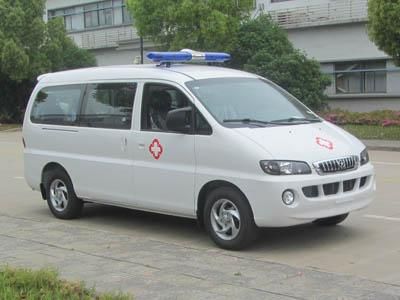 Jianghuai brand automobiles HFC5036XJHLA3V ambulance