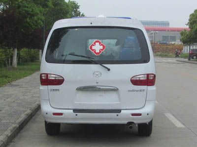 Jianghuai brand automobiles HFC5036XJHLA3V ambulance