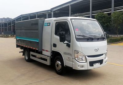 Hejia  HJK5040XTYASHBEV Pure electric enclosed bucket garbage truck