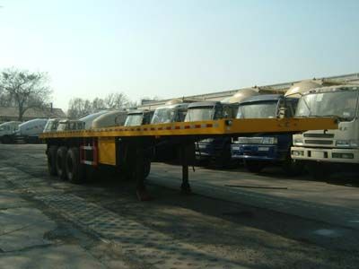 Asia Star TZ9380TJZP Container transport semi-trailer