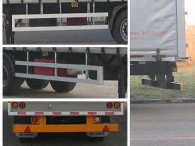 National Highway  JG9345XXY Side curtain transport semi-trailer