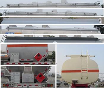 Tonghua  THT9401GRYD Flammable liquid tank transport semi-trailer