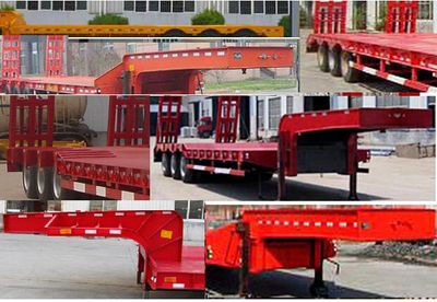 Tianyuxing  ZRT9400TDP Low flatbed semi-trailer