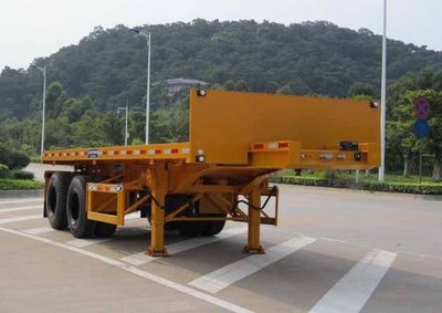 Huilian Automobile HLC9340ZZXP Flat dump semi-trailer