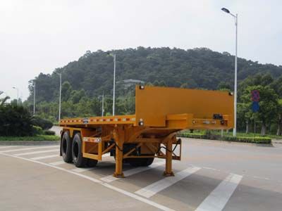 Huilian Automobile HLC9340ZZXP Flat dump semi-trailer