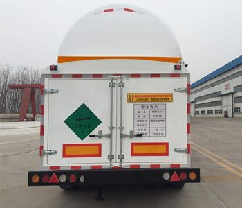 Luxi  LXZ9401GDY Low temperature liquid transport semi-trailer