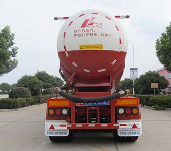 Huajun  ZCZ9400GXHHJF Lower ash semi-trailer