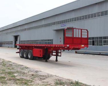 Hengtong Liangshan brand automobiles CBZ9400ZZXP Flat dump semi-trailer