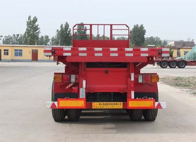 Hengtong Liangshan brand automobiles CBZ9400ZZXP Flat dump semi-trailer