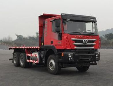 Hongyan  CQ3256HTVG384B Flat dump truck