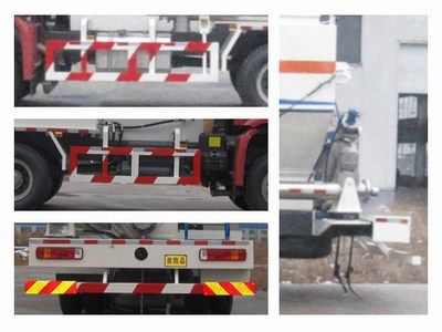 Three axle license plate car CSH5252THA On site mixed loading ammonium oil explosive truck