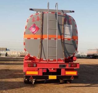 Zhengkang Hongtai brand automobiles HHT9402GRY Flammable liquid tank transport semi-trailer