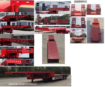 Xincano  HKN9400TDP Low flatbed semi-trailer