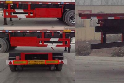 Qiqiang  JTD9400P Flat semi-trailer