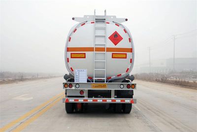 Qixing  QXC9353GYY Aluminum alloy oil transport semi-trailer