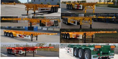 Luxiang  THC9400TJZ30 Container transport semi-trailer