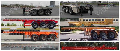 Nanfeng  ZPH9403TJZ Container transport semi-trailer