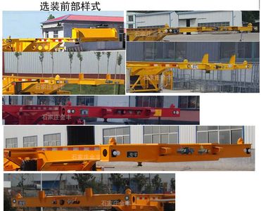 Jin Junwei  HJF9400TJZA Container transport semi-trailer